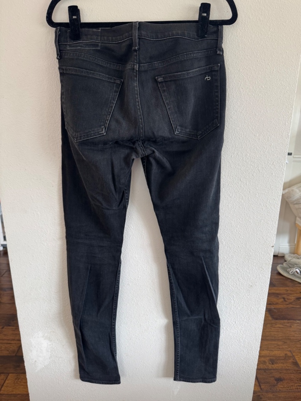 rag & bone Extra Slim Fit 1 Black Jeans Size 29 - Picture 4 of 8